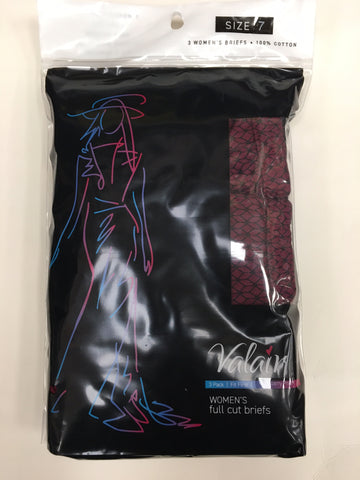 Valair Cotton Briefs 3pk Style # 2660